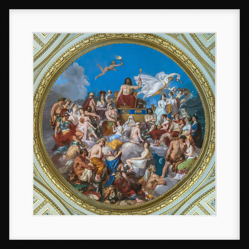 The Olympus. Ceiling tondo in the Sala dellIliade in the Palazzo Pitti, 1819-1825 by Anonymous