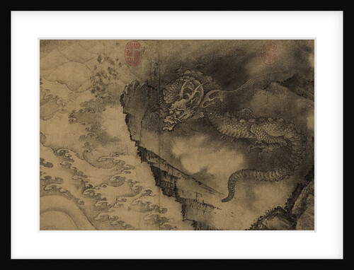 Six Dragons. Handscroll, 13th century by Anonymous