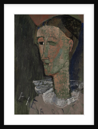 Self-Portrait as Pierrot, 1915 by Anonymous