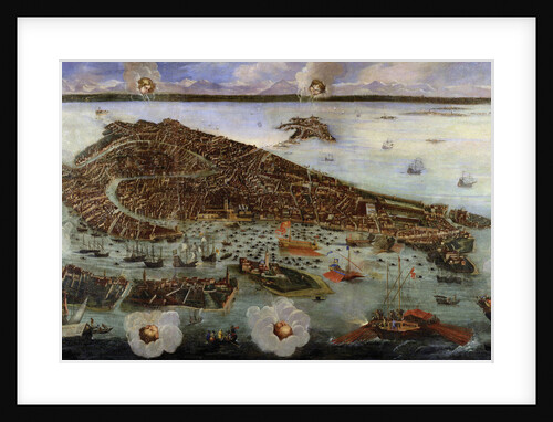 Perspective Map of Venice, c. 1650 by Anonymous