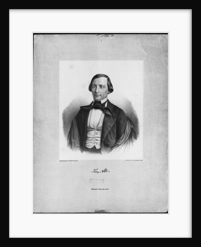 Portrait of the composer Franz Abt by Anonymous