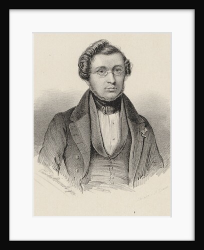Portrait of the composer Adolphe Adam by Anonymous