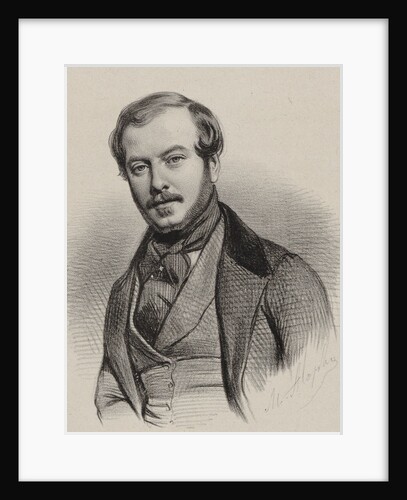Portrait of the composer Comte Abel dAdhémar by Anonymous