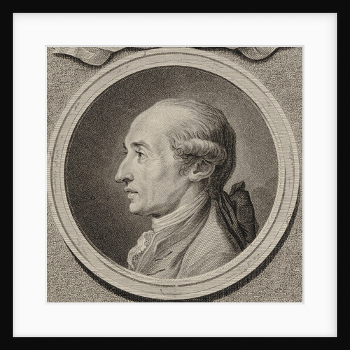 Portrait of the composer Johann André, 1780 by Anonymous