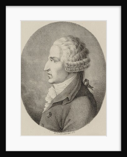 Portrait of the composer Pasquale Anfossi, 1817 by Anonymous