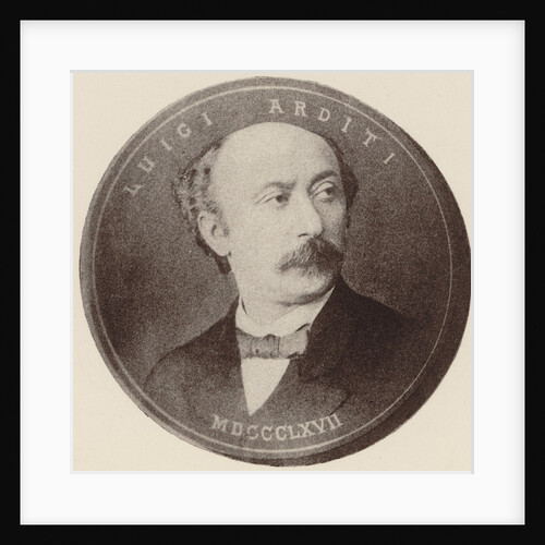 Portrait of the composer Luigi Arditi, 1897 by Anonymous