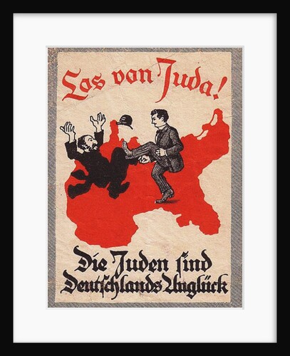 The Jews are Our Misfortune, 1920s by Anonymous