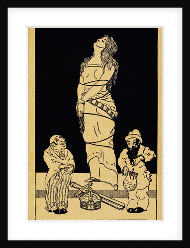 Germania. Anti-Semitic Postcard, c. 1920 by Anonymous