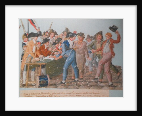 The departure of the volunteers for the revolutionary armies, c. 1793 by Anonymous
