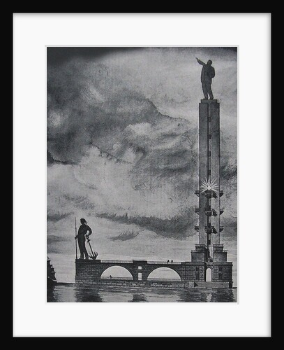 Design for a Lenin monument in Leningrad harbor, 1932 by Anonymous