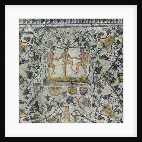Treading the grapes, 2nd cen. AD by Anonymous