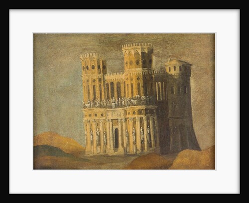 Imaginary Recollection of Maschio Angioino, First third of 17th cen by Anonymous