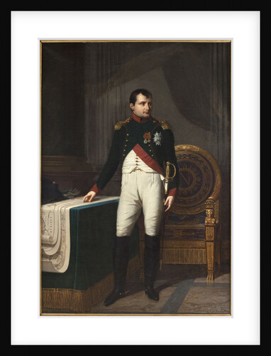 Portrait of Emperor Napoléon I Bonaparte in the Uniform of Chasseurs de la Garde, 1809 by Anonymous