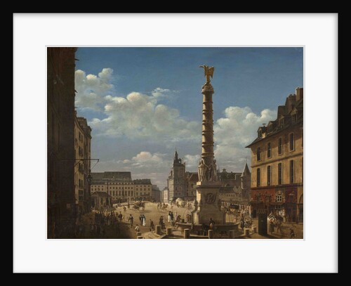 La Fontaine du Palmier on the Place du Châtelet, 1810 by Anonymous
