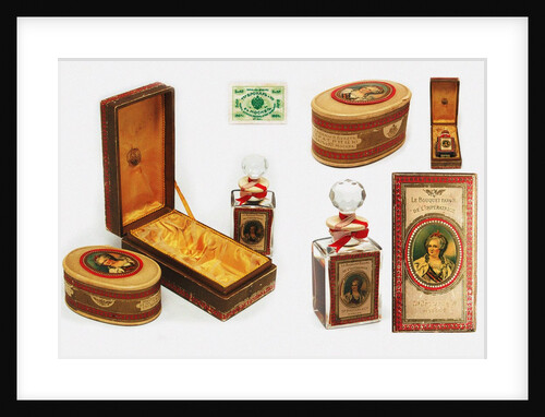 Perfume collection Favorite Bouquets of the Empress Catherine the Great by Broсard, c. 1913 by Anonymous