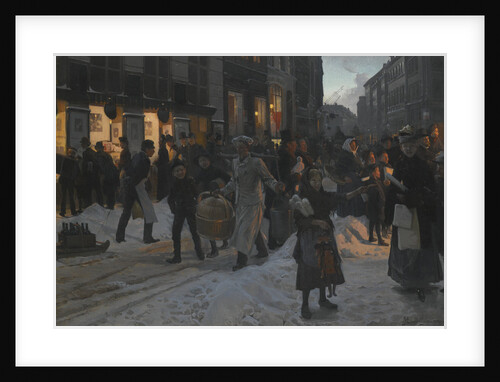 Christmas time, Copenhagen, 1890 by Anonymous