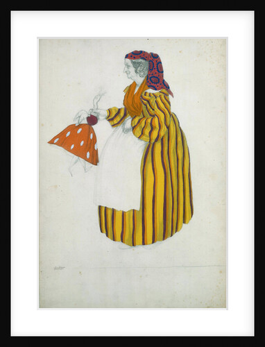 Costume design for the ballet The Magic Toy Shop by G. Rossini, 1919 by Anonymous