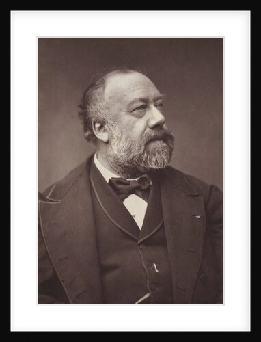 Portrait of the Chansonnier Gustave Nadaud by Anonymous