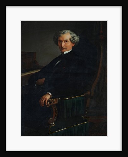 Portrait of the composer Hector Berlioz, 1865 by Anonymous