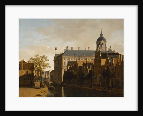 View of the Ratshuis in Amsterdam, 1670 by Anonymous