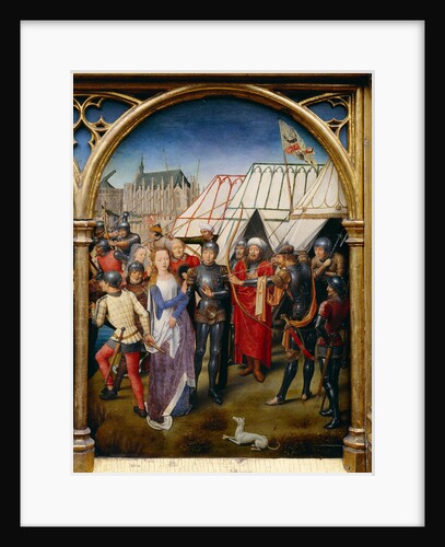 Saint Ursula Shrine: The Martyrdom of Saint Ursula, 1489 by Anonymous
