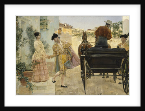 Farewell of Toreador, 1860s by Anonymous