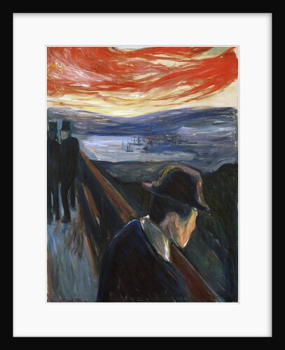 Despair (Sick Mood at Sunset), 1892 by Anonymous