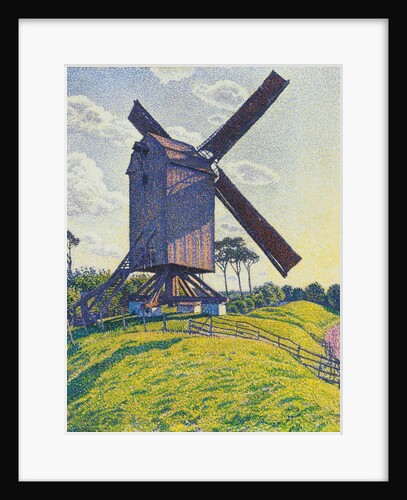 Kalf Mill in Knokke or Windmill in Flanders, 1894 by Anonymous