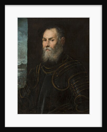 Portrait of a Venetian Admiral, Second half of the16th cen by Anonymous