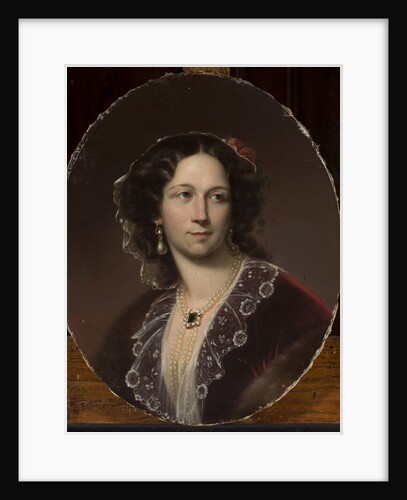Portrait of Countess Alexandra Potocka, 1849-1850 by Anonymous
