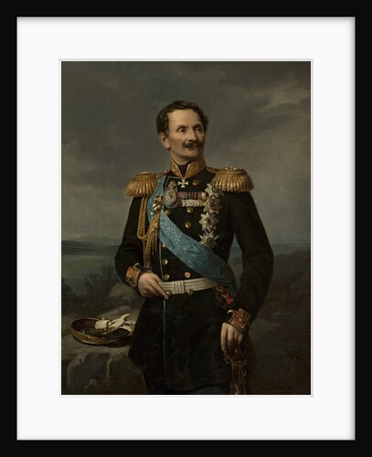 Portrait of the Field Marshal Count Friedrich Wilhelm von Berg by Anonymous