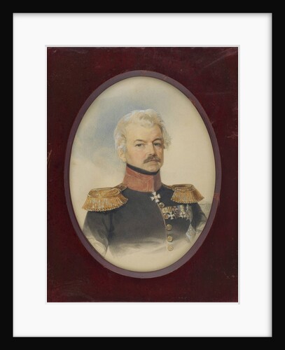 Portrait of General Count Fyodor Nesselrode, 1840 by Anonymous