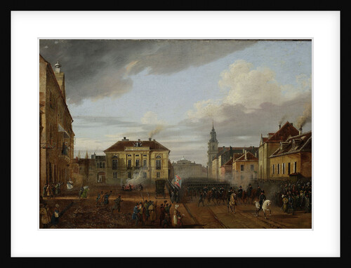 Arrival of the Polish regiments to Warsaw, 1831 by Anonymous