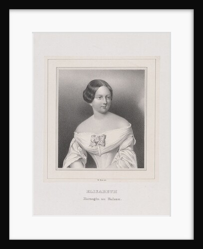 Grand Duchess Elizabeth Mikhailovna of Russia, Duchess of Nassau, ca 1844-1850 by Anonymous