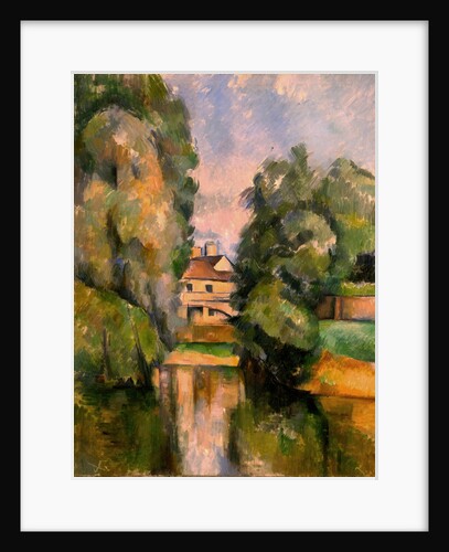 House by a River, c. 1890 by Anonymous