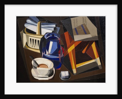 Still life with bread (Nature morte au pain), ca 1919 by Anonymous