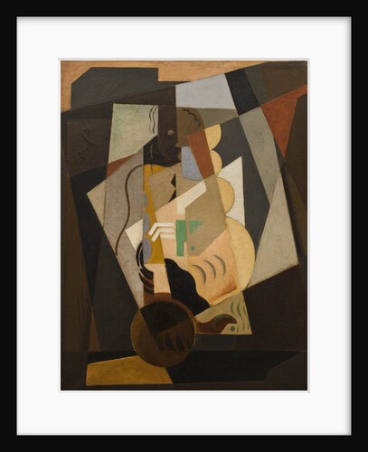 Still Life. Woman with a Mandolin, 1917-1918 by Anonymous