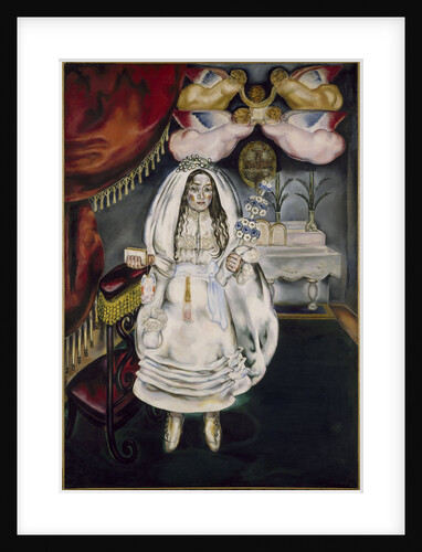 La comulgante (Girl at Her First Communion), 1914-1919 by Anonymous