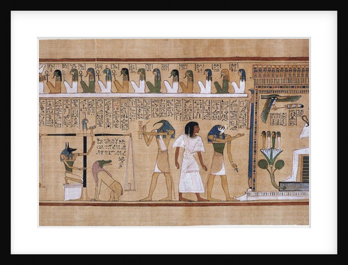 The Book of the Dead of Hunefer, ca 1450 BC by Anonymous