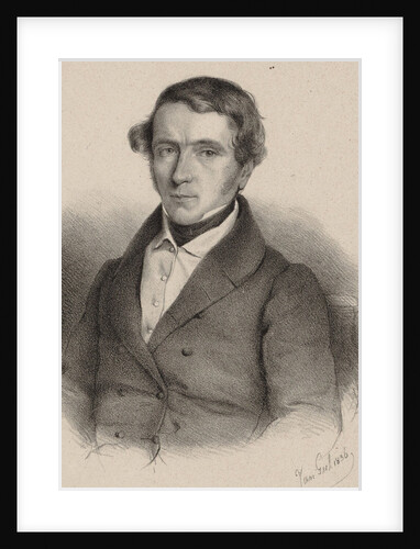 Portrait of the composer Prudent Louis Aubéry Du Boulley, 1830s by Anonymous