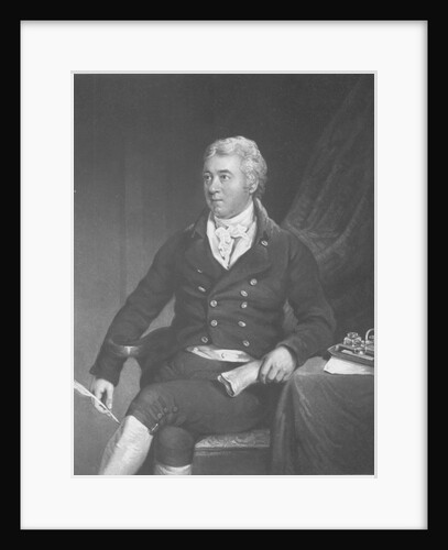 Portrait of the composer and Organist John Beckwith, 1812 by Anonymous