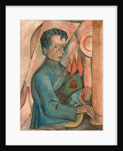 Portrait of the poet Bruno Jasienski, c. 1920 by Anonymous