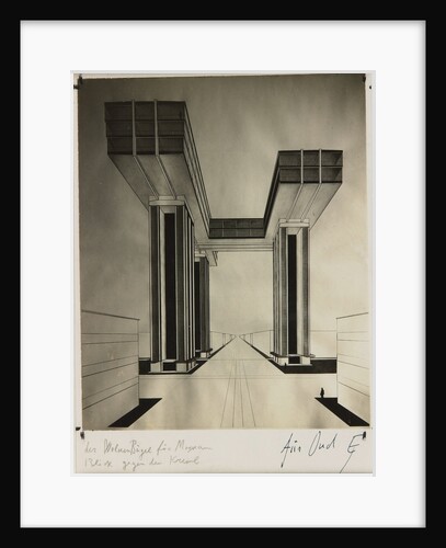 Skyscraper (Cloud Iron) on Strastnoy Boulevard in Moscow, 1925 by Anonymous