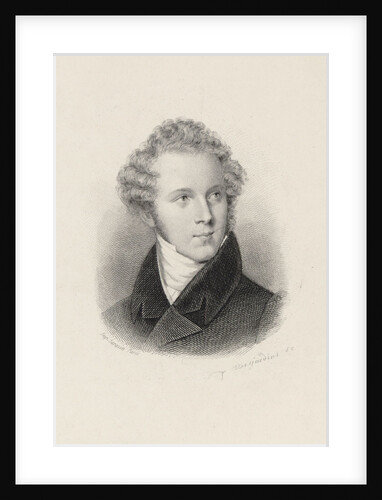 Portrait of the composer Vincenzo Bellini by Anonymous