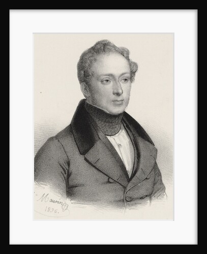 Portrait of the composer Vincenzo Bellini, 1835 by Anonymous