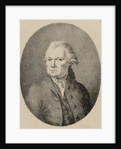 Portrait of the composer Georg Benda, Late 18th cent by Anonymous
