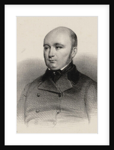 Portrait of the composer Frédéric Bérat, 1850 by Anonymous