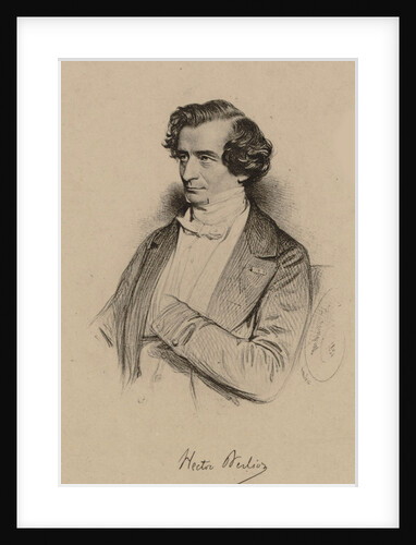 Portrait of Hector Berlioz, c. 1850 by Anonymous