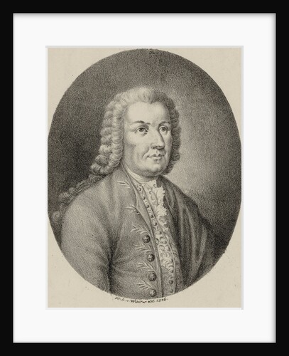 Portrait of the composer Ercole Bernabei, 1816 by Anonymous