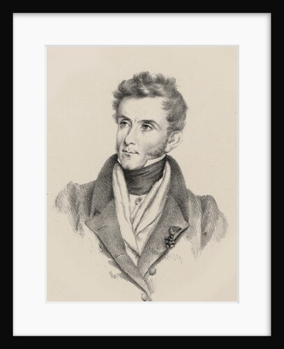 Portrait of the composer Felice Blangini, 1820 by Anonymous